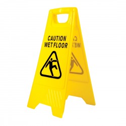 Znak ostrzegawczy Wet Floor...